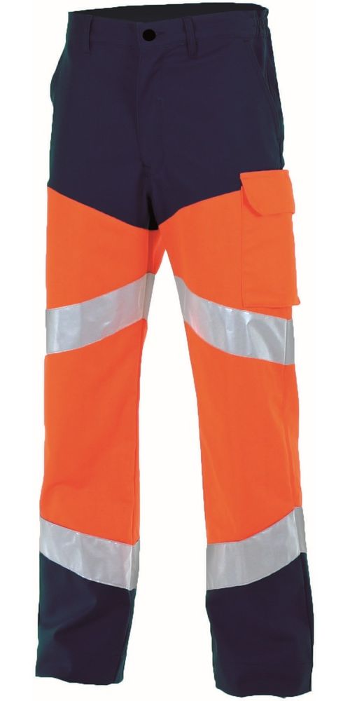CepovettHoseFluoSafe90859570FluoOrangeNavy-XS
