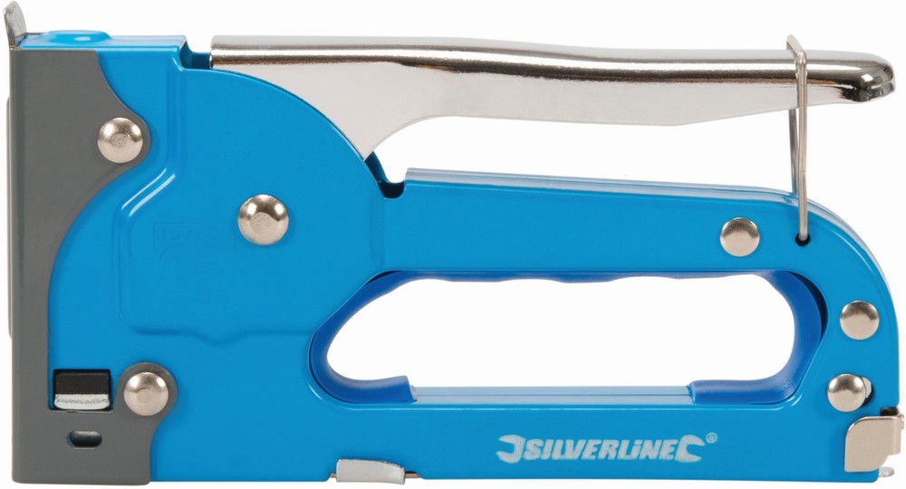 SilverlineFeinarbeitenHandtackerausStahl48mmTyp53