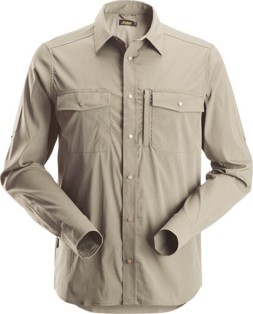 SnickersLongsleeveLiteWorklangarmShirtKhaki