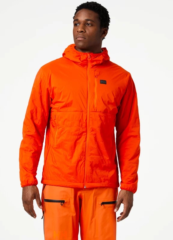 HellyHansenJackeHerrenJackeLifaloftAirInsulatorJacketPatrolLPatrol140429Orange-L