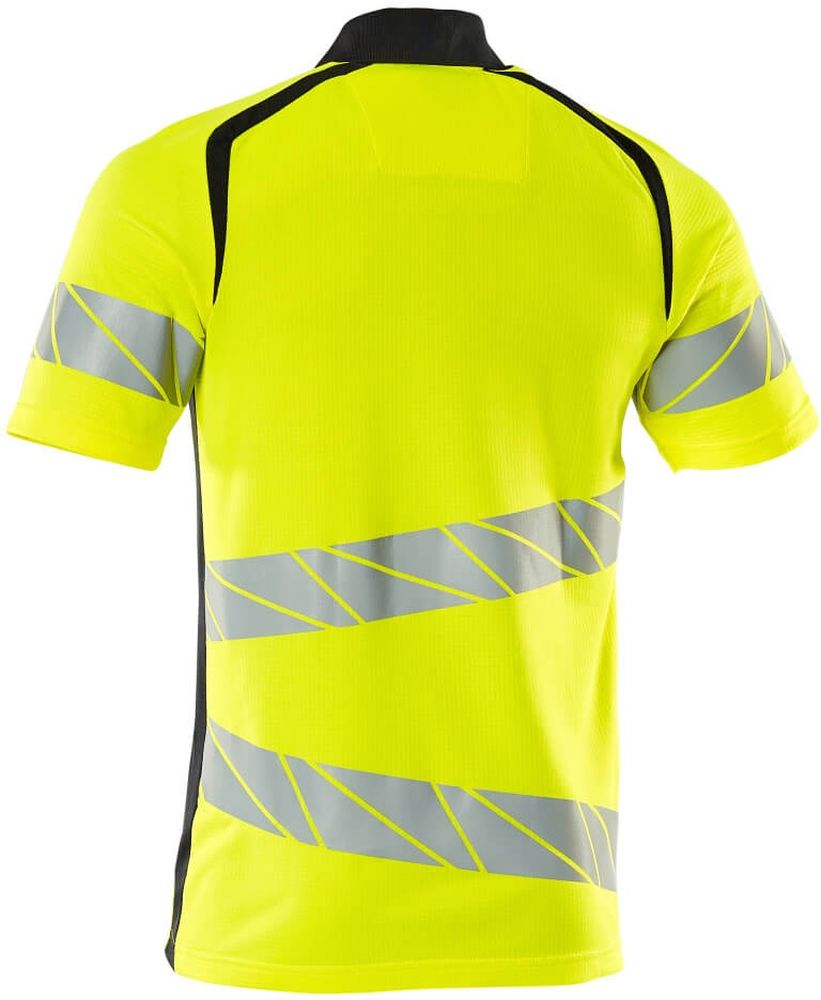 MascotPolo-ShirtAccelerateSafe19083-771Hi-visGelbSchwarzblau-XXL