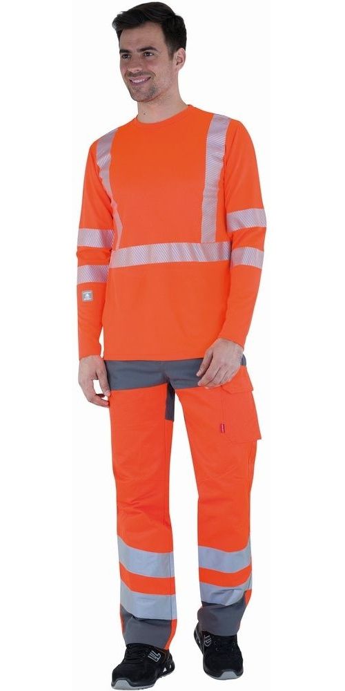 LafontHoseIrisInnenbeinlnge82Cm1HVNXCPHi-VisOrangeMineralGrey-XS