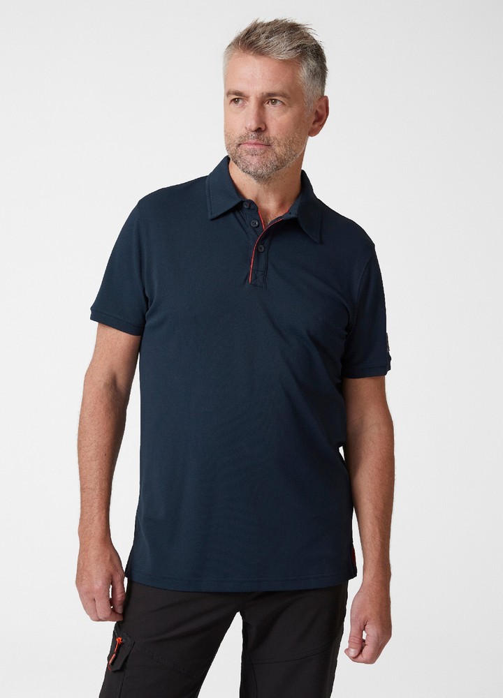 HellyHansenKensingtonTechPoloShirtNavy-XS