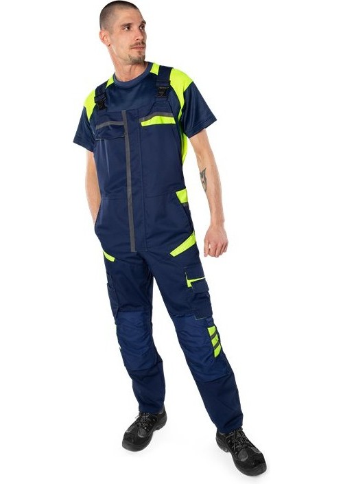 FristadsLatzhose1555STFPMarineWarnschutz-Gelb