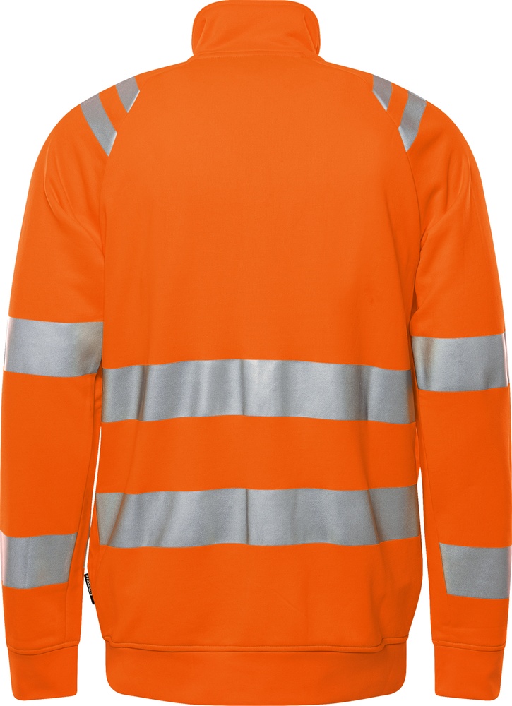 FristadsHighVisSweatjackeKl37863GPSW301024Hi-VisOrange-4XL