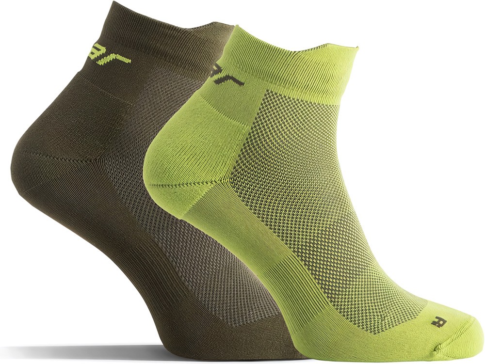 SolidGearLtPerfSockeLowgrn2-PackGrn