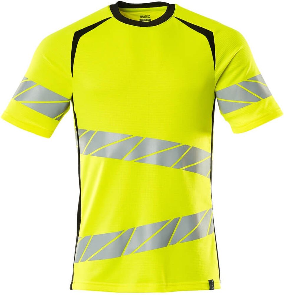 MascotT-ShirtAccelerateSafe19082-771Hi-visGelbSchwarz-XXL