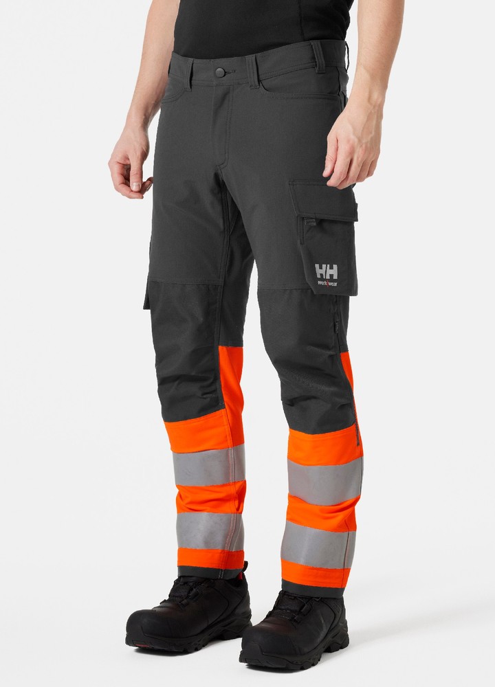 HellyHansenArbeitshoseAlna4XWorkPantCl1OrangeEbony-C44
