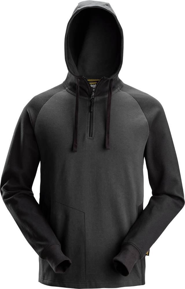 SnickersWorkwear2-FarbenHZHoodie2842Stahlg-Sw-XS