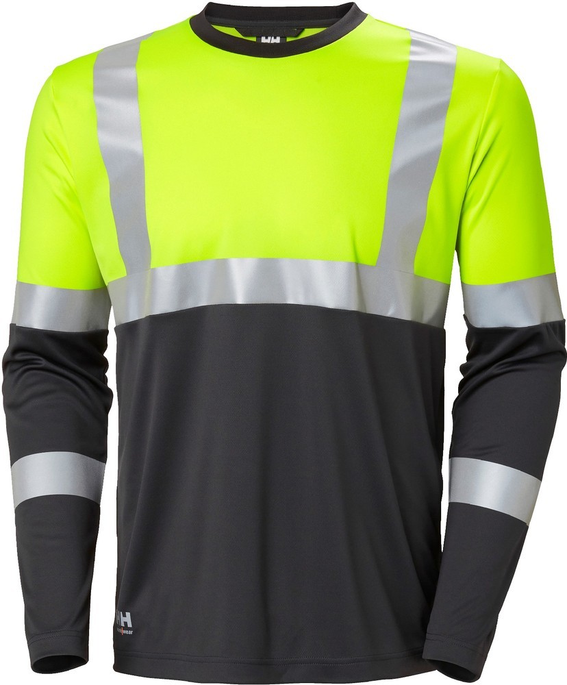 HellyHansenAddvisLongsleeveCl1YellowEbony-XS