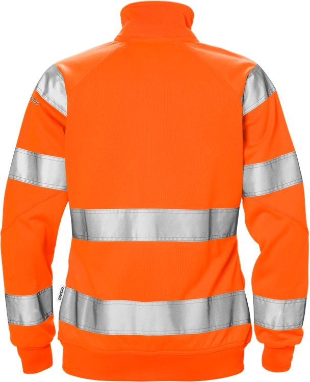 FristadsHighVisSweatjackeDamenKl37427SHVWarnschutz-Orange