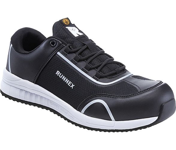 RUNNEXS1Ps-ESD-SicherheitshalbschuheSportstar5113SchwarzWei-36