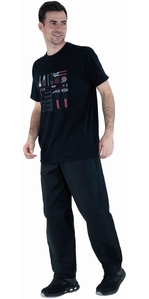 LafontT-ShirtPilotCFASTBlack-XXL
