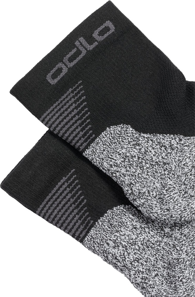 OdloSockenSocksQuarterCeramicoolQuarter763750Black-36-38