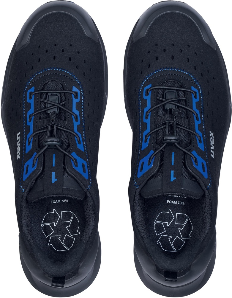 UvexSicherheits-Halbschuhe1X-CraftS1SR68139SchwarzBlau-35Weite12
