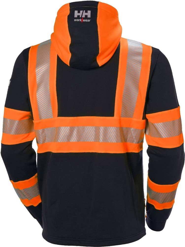 HellyHansenIcuZipHoodieOrangeEbony-XS