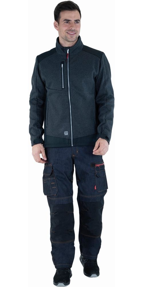 LafontSoftshelljackeCloud2WSCLOUDConvoyGreyBlack-XXL