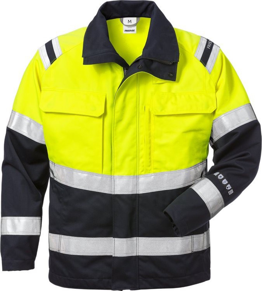 FristadsFlamestatHighVisJackeKl24176ATHSWarnschutz-GelbMarine