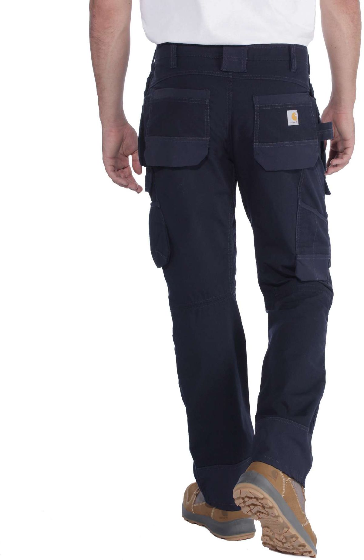 CarharttHerrenHoseSteelMultipocketPantNavy