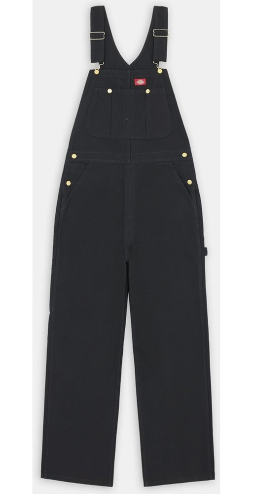 DickiesLatzhoseClassicBibOverallsRinsedBlack-W34-L34