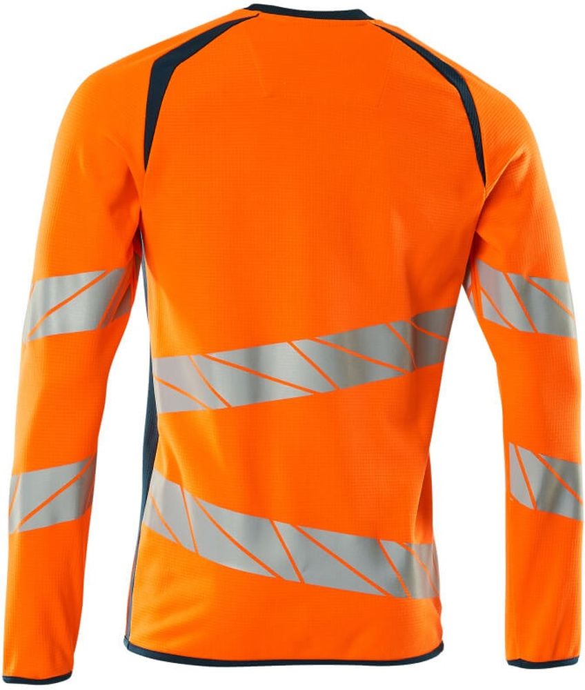 MascotSweatshirtAccelerateSafe19084-781Hi-visOrangeDunkelpetroleum-XXL