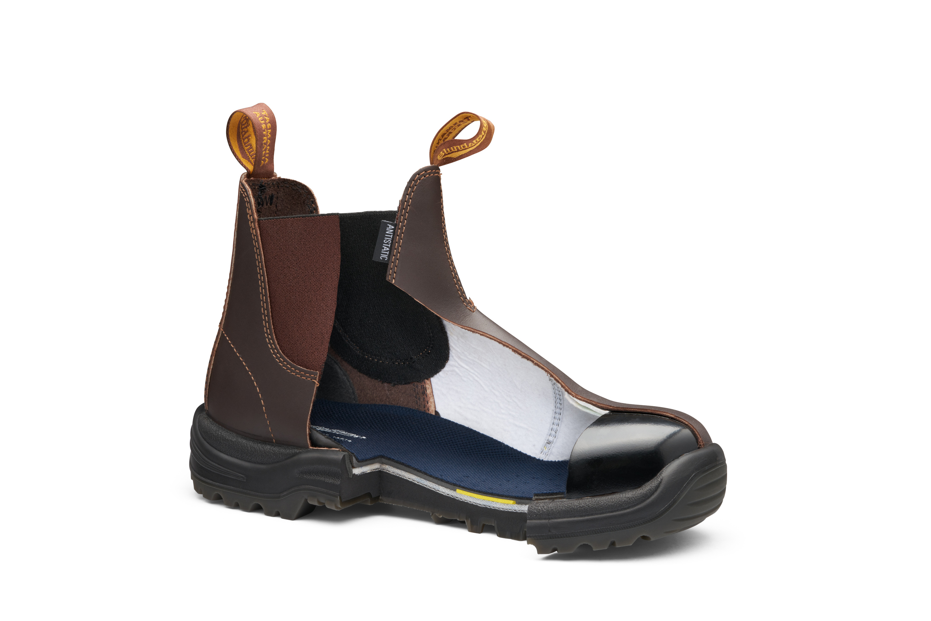 BlundstoneStiefelBoots122ChestnutBrownLeatherSafetySeries