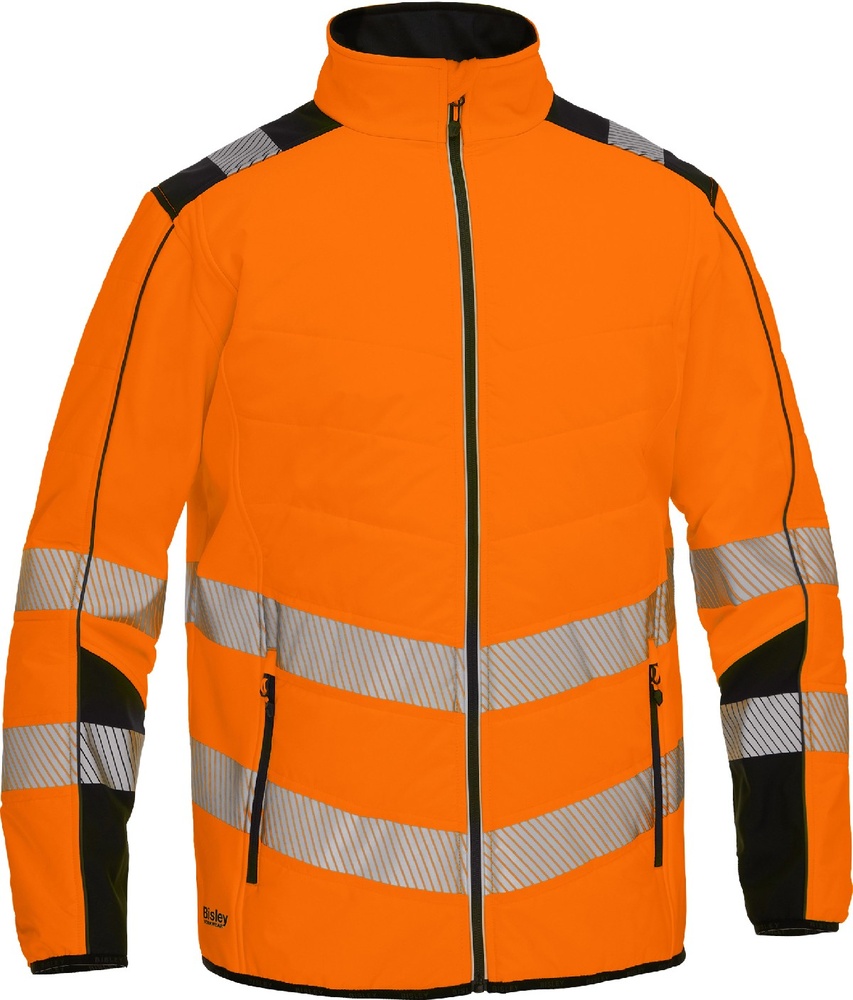 BisleyWarnschutzbekleidungHiVisRobeyOrange-L