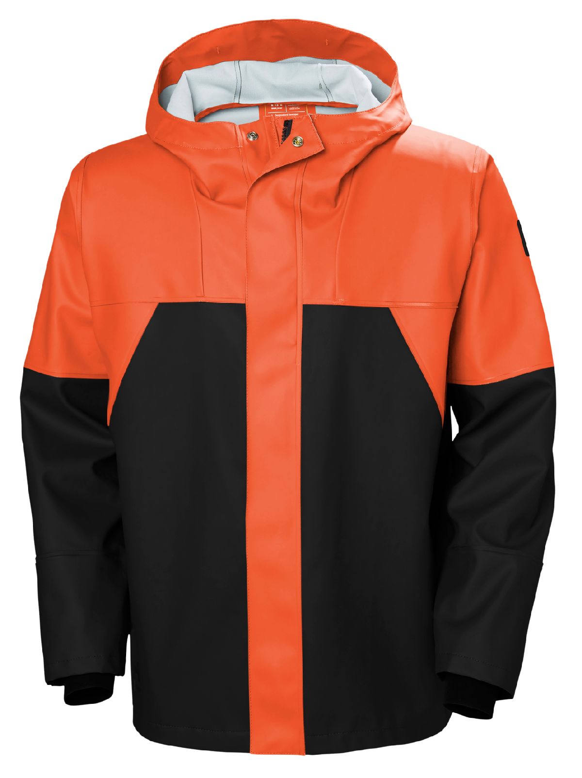 HellyHansenRegenjacke70283StormFishingRainJacket299DarkOrangeBlack