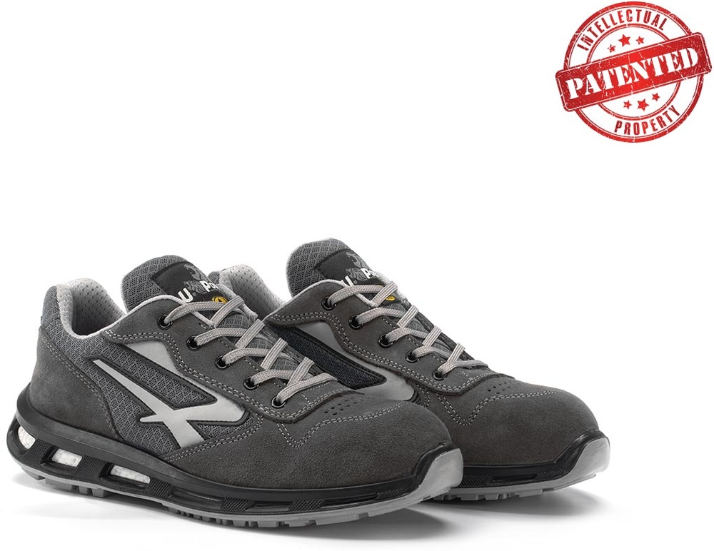 U-PowerSicherheitsschuheHalbschuhePushEsdS1PSrcRL20056Schwarz-35