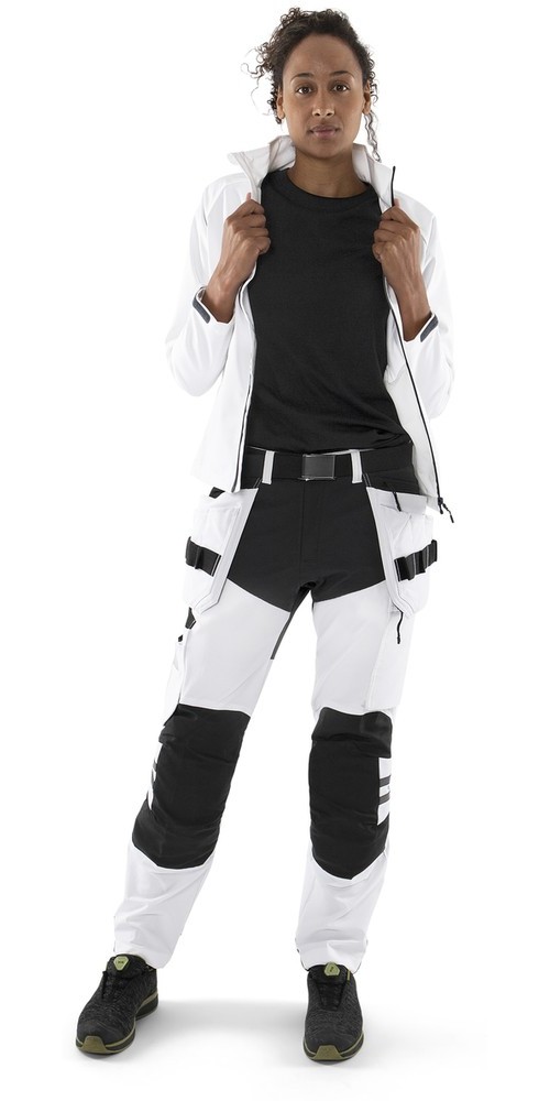 FristadsHandwerker-Stretchhose2760LWSWeiSchwarz-C42