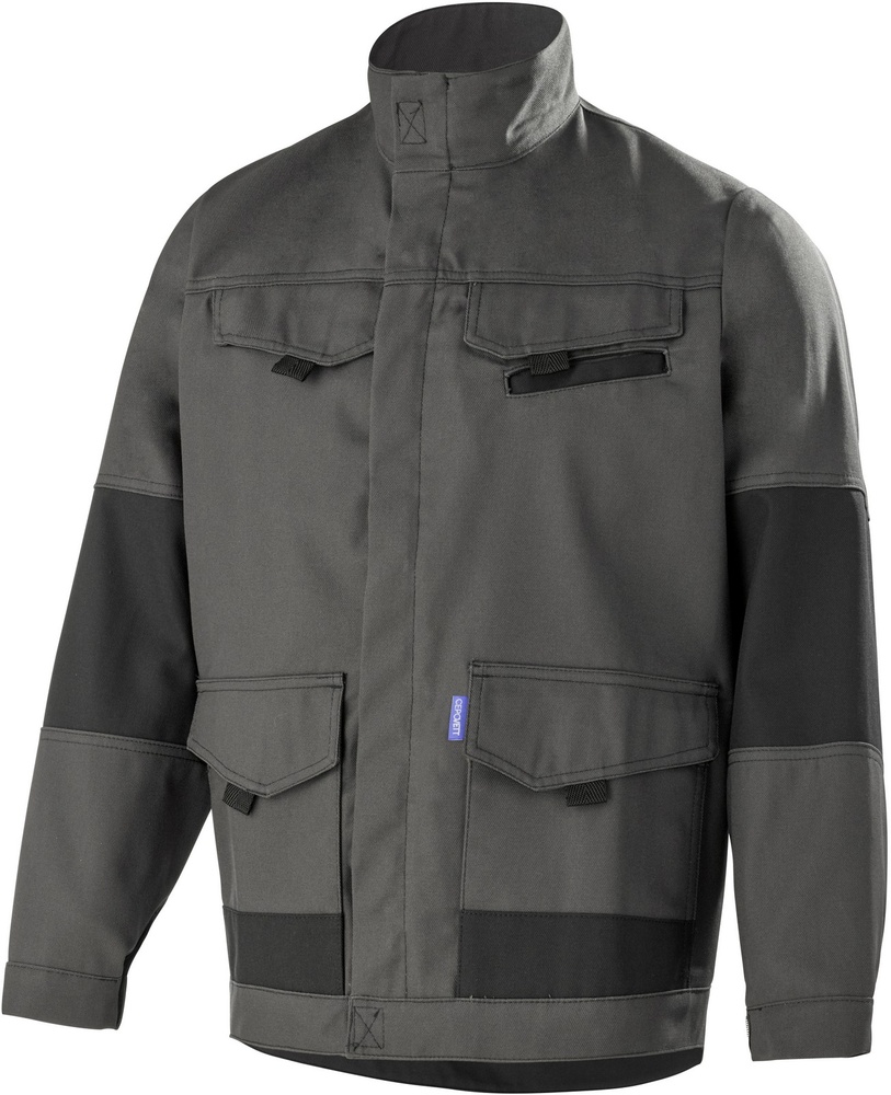 CepovettJackeFacity92799035CharcoalGreyBlack-XS