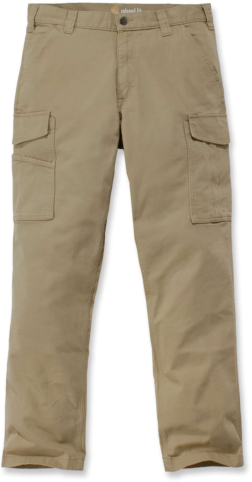 CarharttHerrenHoseRuggedFlexRigbyCargoPantDarkKhaki
