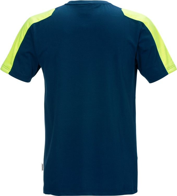 FristadsKurzarmT-ShirtStretch-T-Shirt7447RTTMarineblau