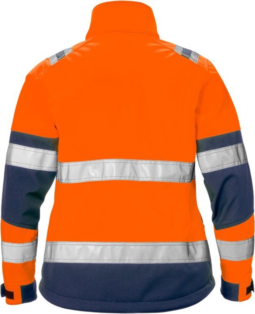 FristadsWarnschutz-JackeHighVisSoftshell-JackeDamenKl24183WYHWarnschutz-OrangeMarine