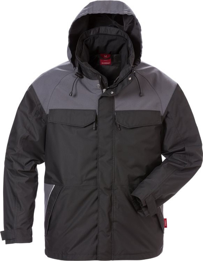 KansasWinterjackeIconAirtech3in1Jacke4056GTTSchwarzGrau-XS