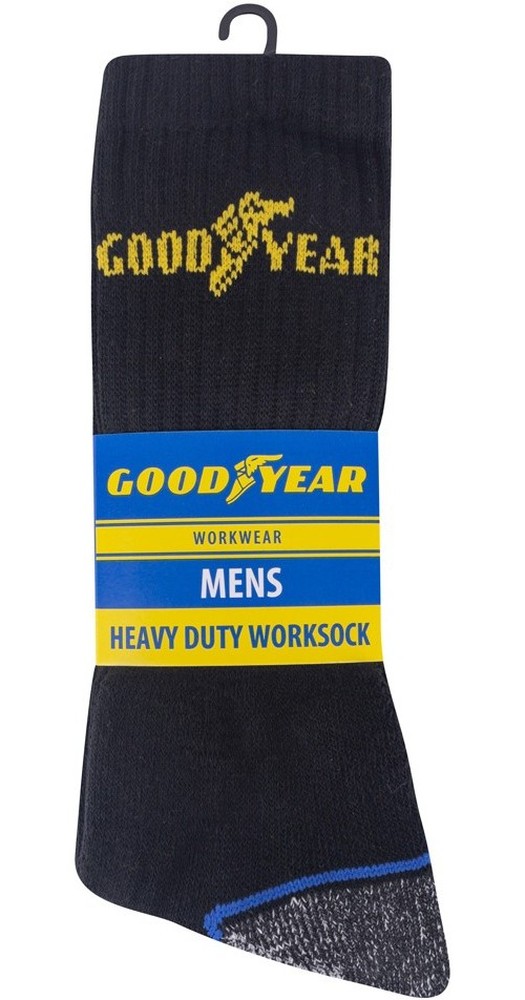 Goodyear-Gysck004-Socken-5PackHeavyDutyWorksockBlack