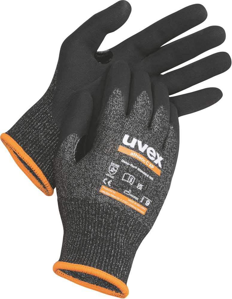 UvexSchutzhandschuheSchutzhandschuhAthleticCXp60037Schwarz10Paar-6