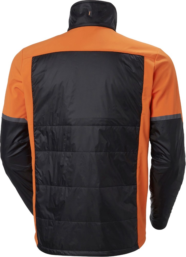 HellyHansenArbeitsjackeKensingtonInsulatedJacketBlackDarkOrange-XS