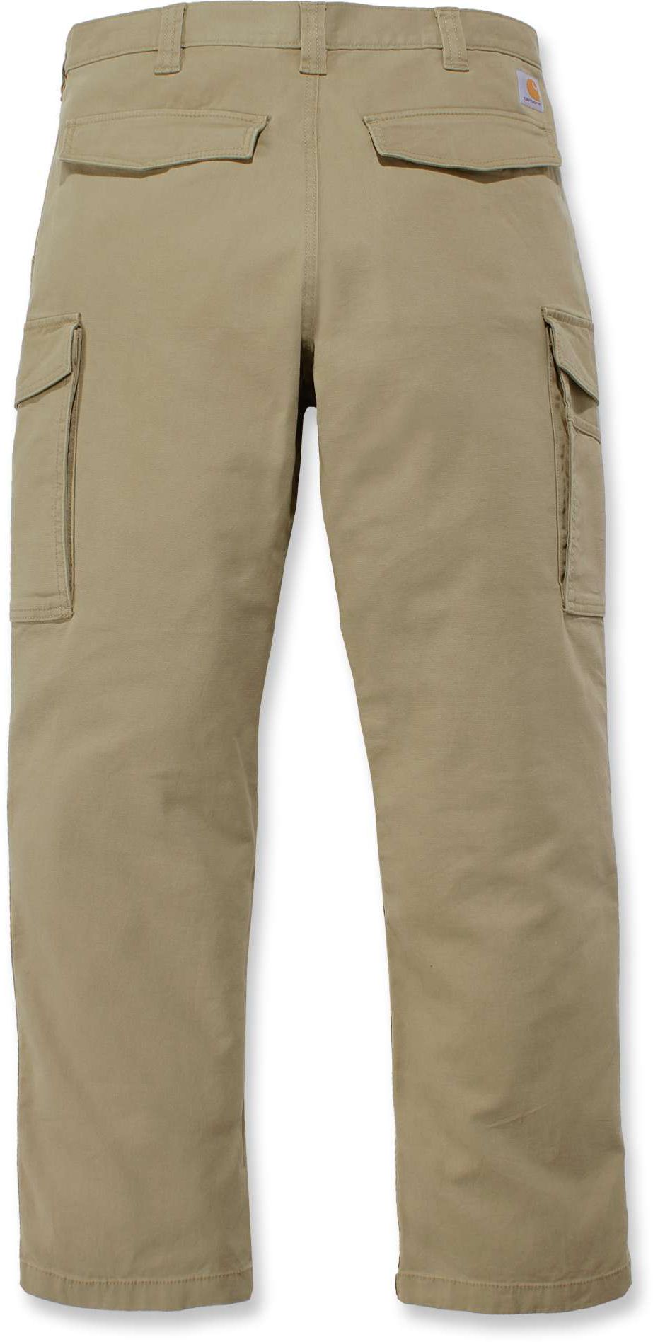 CarharttHerrenHoseRuggedFlexRigbyCargoPantDarkKhaki