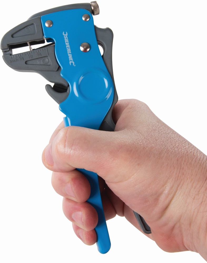 SilverlineElektriker-WerkzeugeAutomatischeAbisolierzangemitzweiFunktionen170mm
