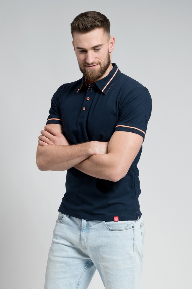CityZenHerrenPoloShirtAntonyNavy-M