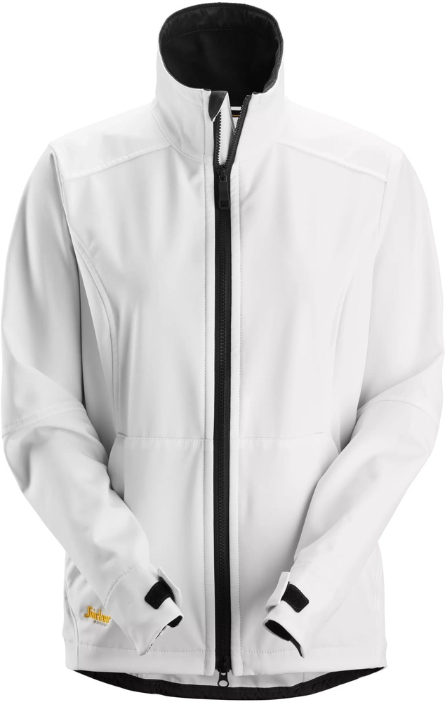 SnickersWorkwearDamenAllroundWorkwinddichteDamenSoftshellJacke1247Wei-XS