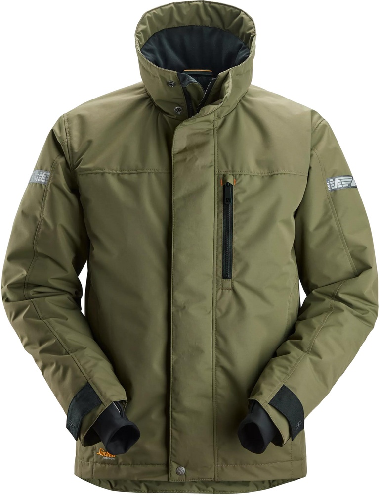SnickersWorkwearAllroundWork375geftterteArbeitsjacke1100Khaki-Grn-Sw-XS