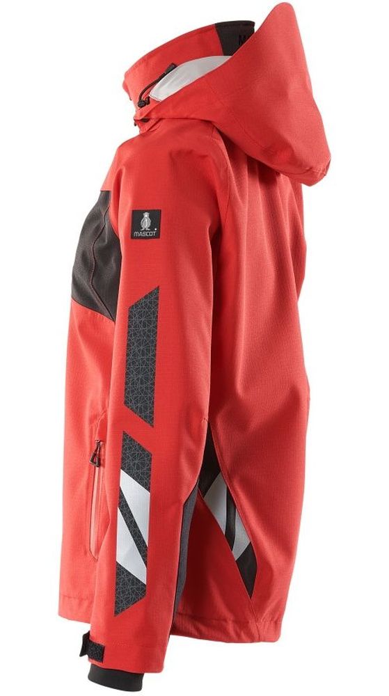 MascotDamenHardShellJackeAccelerate18311-231VerkehrsrotSchwarz-XXL