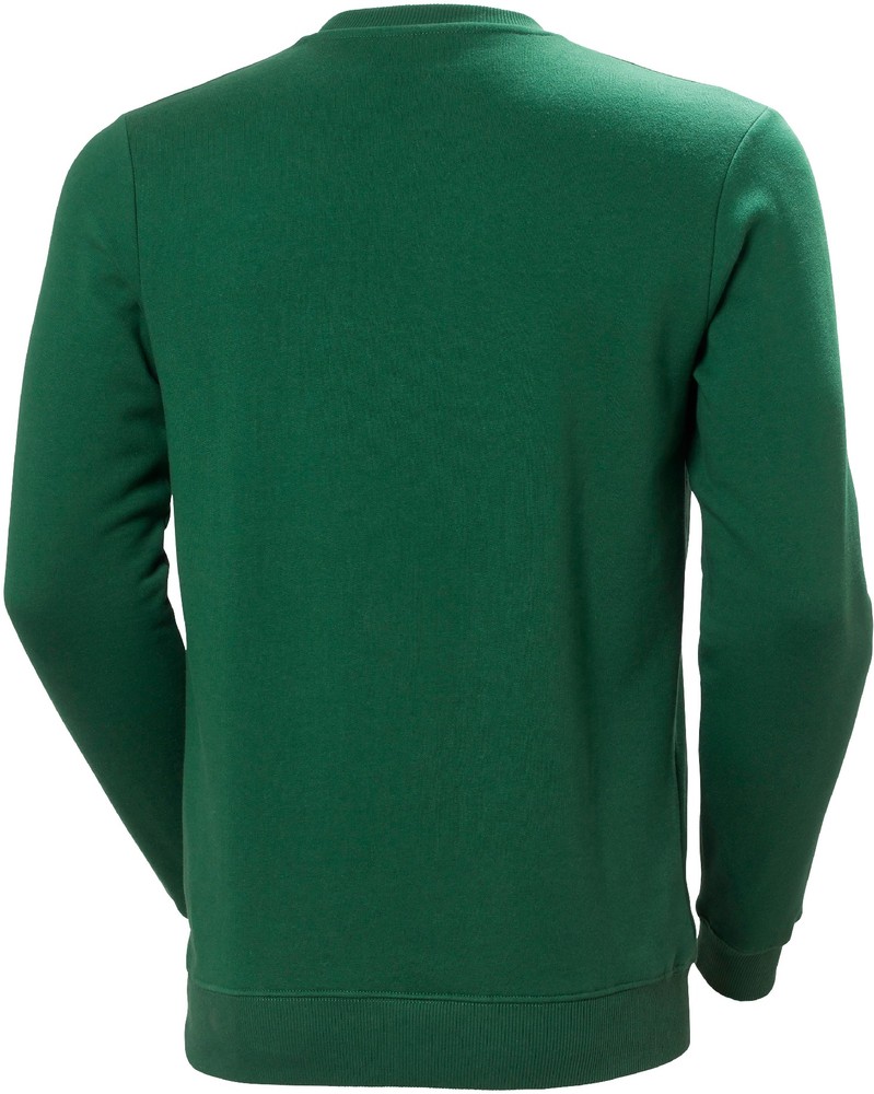 HellyHansenLogoSweatshirtGreen-XS