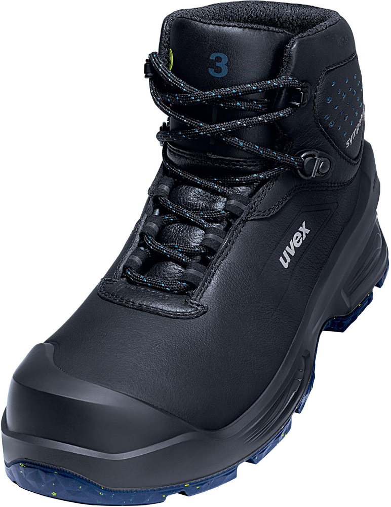 UvexSicherheitsschuhStiefel3MacsoleSicherheitsstiefelS7SR68631Schwarz-36Weite10