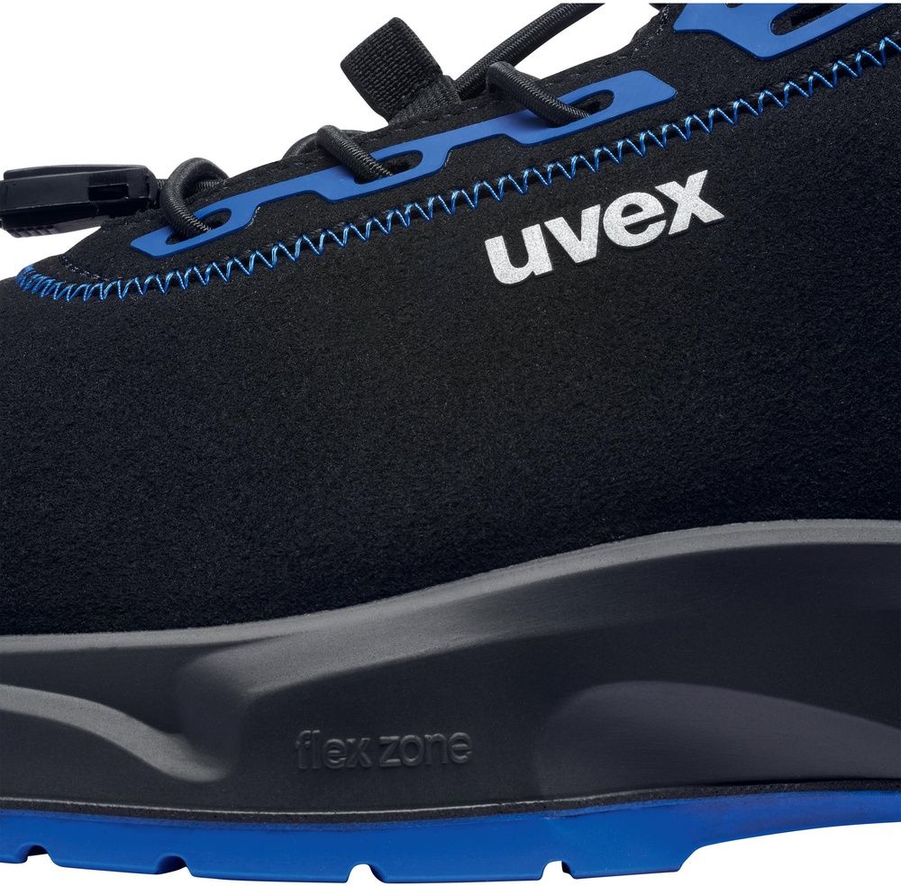 UvexSicherheitsschuhStiefel1X-CraftSicherheitsstiefelS2SR68159SchwarzBlau-39Weite12