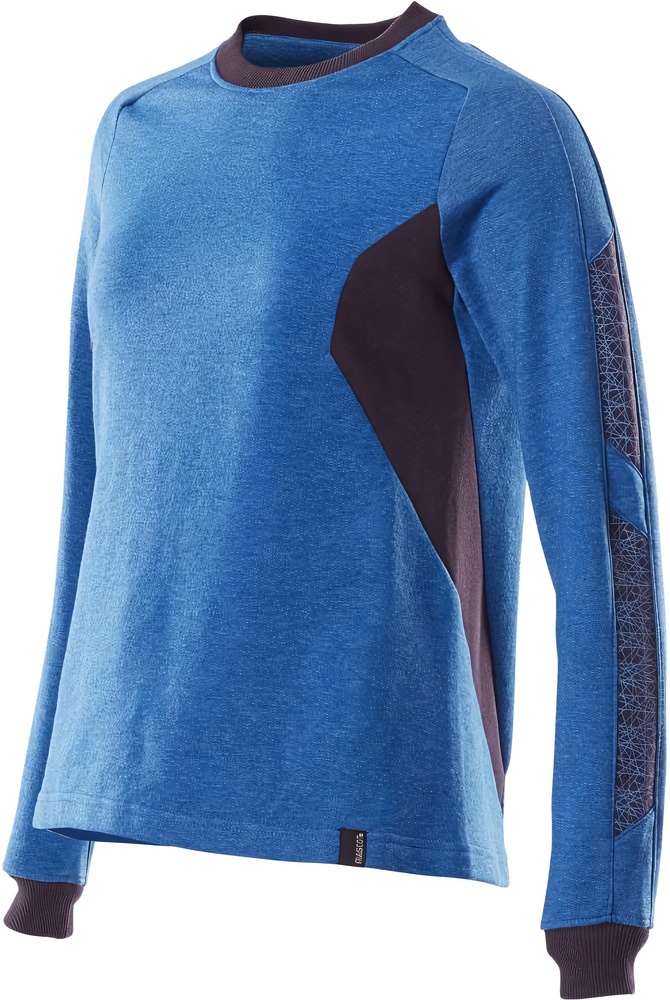 MascotDamenSweatshirtAccelerate18394-962AzurblauSchwarzblau-XXL