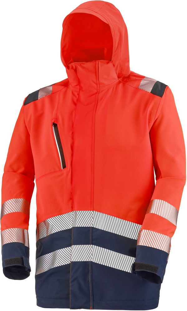 CepovettParkaAussenhlleErwin9P023038FluoRedNavy-XXL