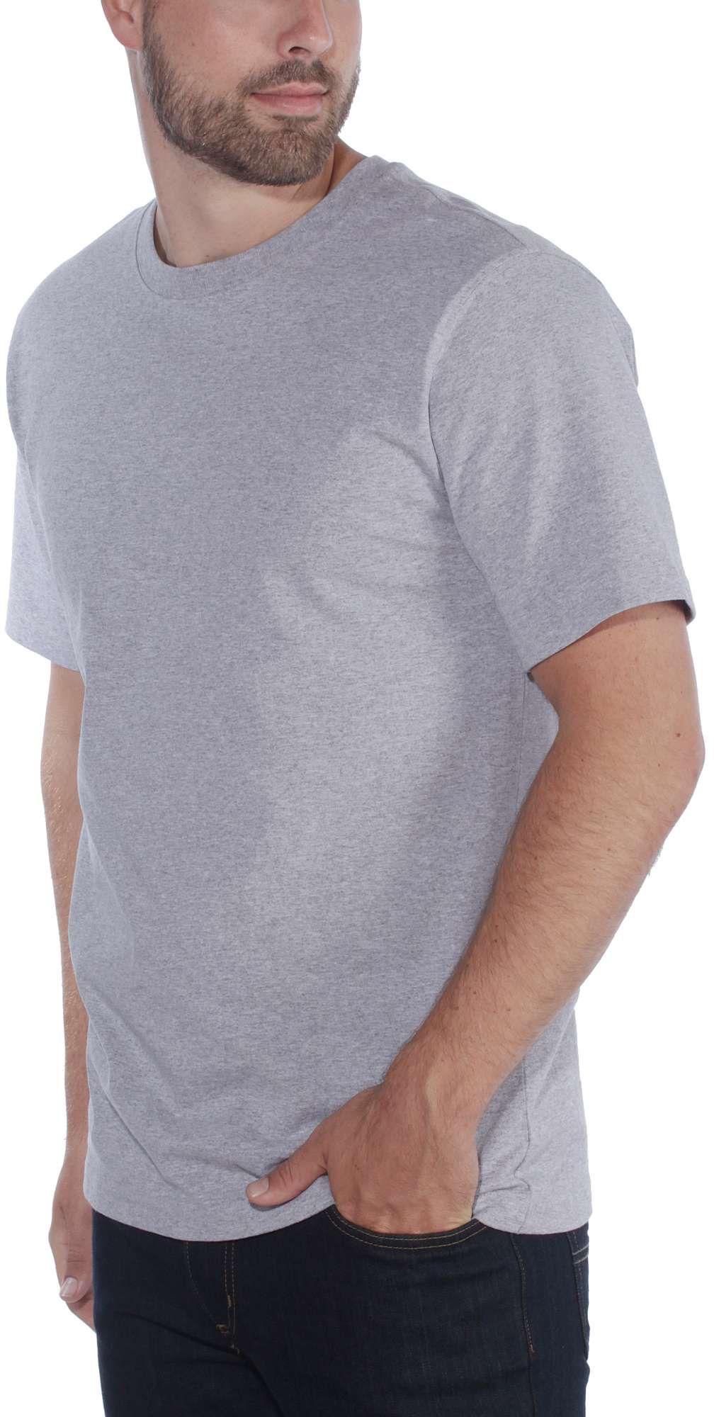 CarharttHerrenT-ShirtNon-PocketShortSleeveT-ShirtHeatherGrey